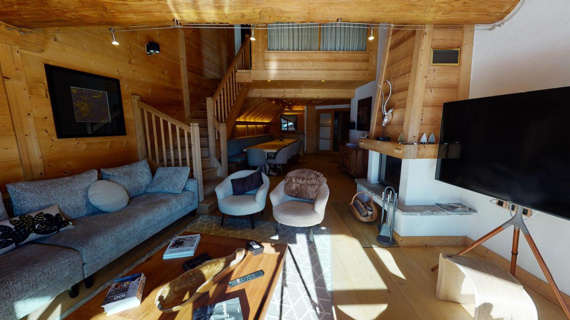 Residence Le Lys Martagon Val-dʼIsère Rum bild
