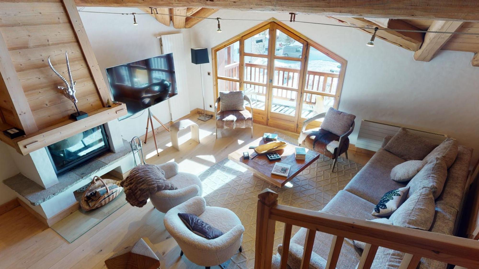 Residence Le Lys Martagon Val-dʼIsère Rum bild