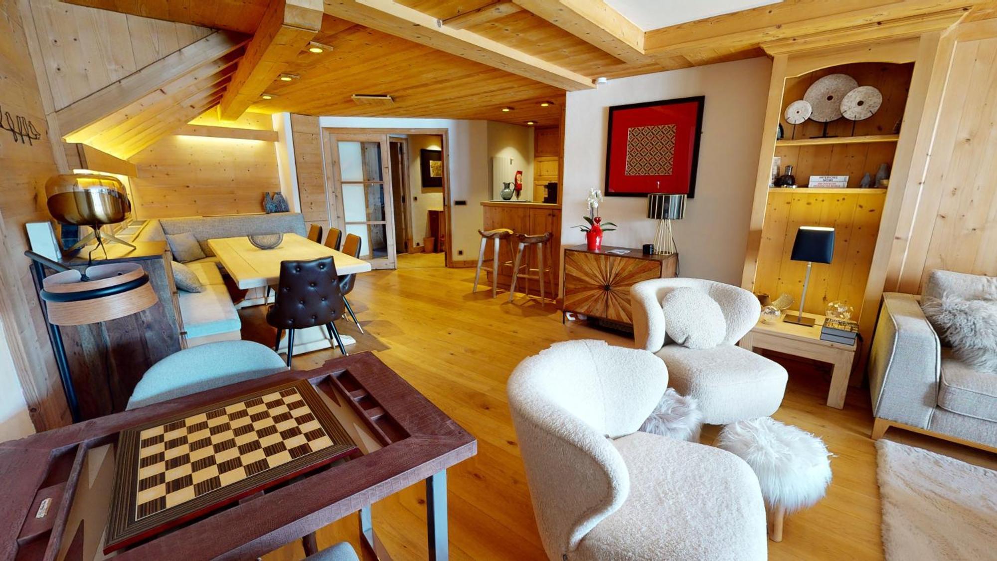 Residence Le Lys Martagon Val-dʼIsère Rum bild