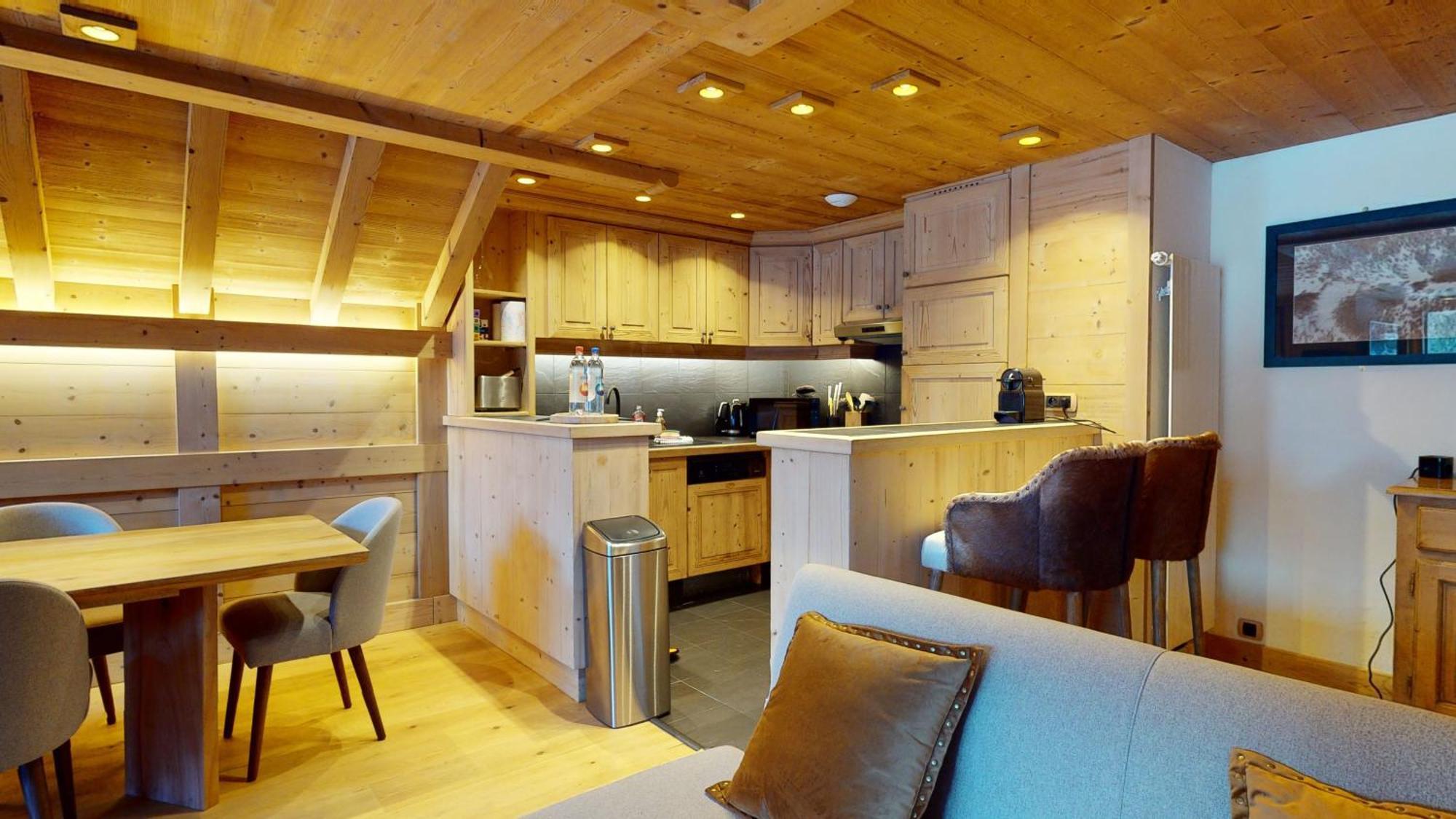 Residence Le Lys Martagon Val-dʼIsère Rum bild