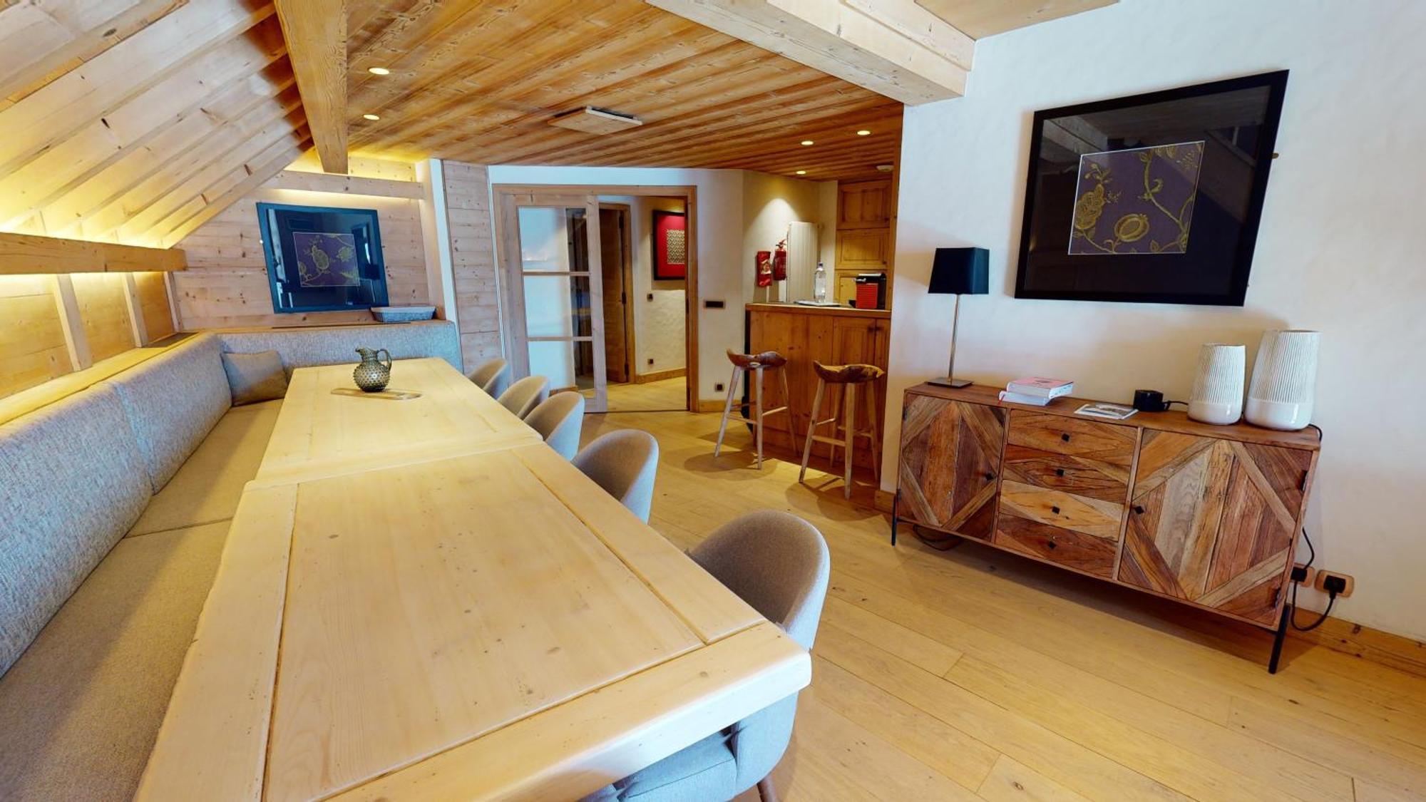 Residence Le Lys Martagon Val-dʼIsère Rum bild